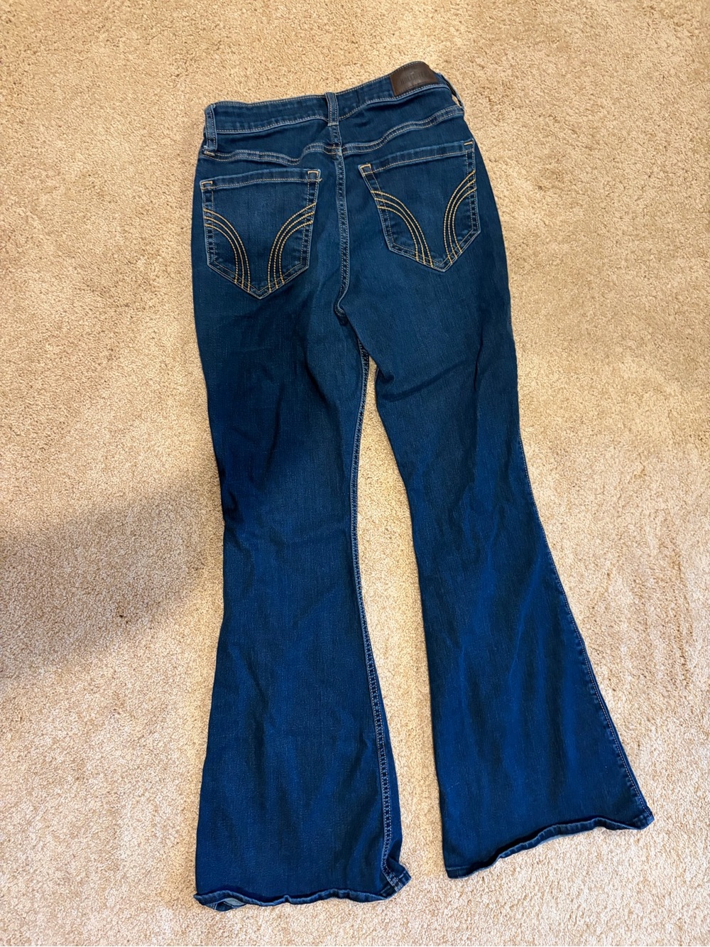 Hollister Dark Blue Flare Jeans